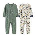 Premium 2-Pack 100 Cotton Baby Boy Sleep