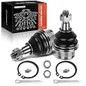 A-Premium 2-Pack Front Lower Ball Joint, Compatible with Chevy, GMC