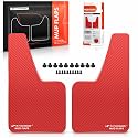 A-Premium Mud Flaps, 2 Pack Universal Splash Guards for Car Sedan Coupe