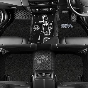Premium 7D Car Floor Mat Full Set