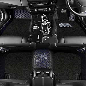 Premium 7D Car Floor Mat Full Set
