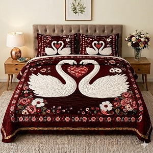Premium 7D Printed King Size Bedsheet Set