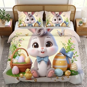 Premium 7D Printed King Size Bedsheet Set