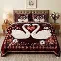 Premium 7D Printed King Size Bedsheet Set