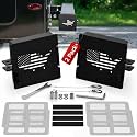 Premium Aluminum RV Bumper End Caps Covers Essential Campers and Motorhome Accessories Sewer Hose black tank Ideal for Travel Trailer Class C RVs Truck Storage Supports Vent Bumpers Must Have Upgrade