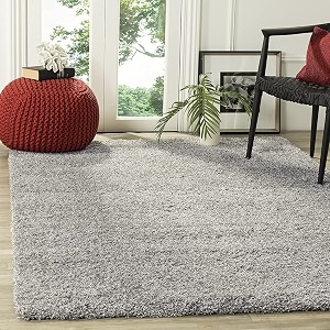 Premium Antiskid Shaggy Carpet Rug Plain Fur