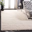 Premium Antiskid Shaggy CarpetRug Plain Fur Rectangular