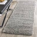 Premium Antiskid Shaggy CarpetRug Plain Fur Rectangular