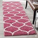 Premium Antiskid Shaggy CarpetRug Plain Fur Rectangular