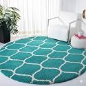 Premium Antiskid Shaggy CarpetRug Plain Fur Rectangular