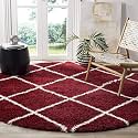 Premium Antiskid Shaggy CarpetRug Plain Fur Rectangular