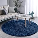 Premium Antiskid Shaggy CarpetRug Plain Fur Rectangular