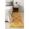 Premium Antiskid Shaggy CarpetRug Plain Fur Rectangular
