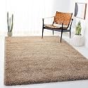 Premium Antiskid Shaggy CarpetRug Plain Fur Rectangular