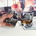 Premium Black 300 ML Water &amp; Juice Drinking Glasses Set of 6 Vintage Glassware Set for Juice, Cocktail, Mocktail,Whisky All Beverages Everyday Uses for Gift (6, MT-35)