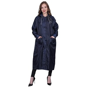 premium brand womens long waterproof rain coat lightweight hooded trench jacket for outdoor polyester travel amp everyday wear with storage bag