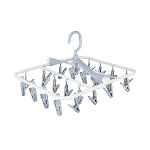 Premium Cloth Drying Hanger Rack24 Clips 360
