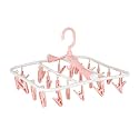 Premium Cloth Drying Hanger Rack24 Clips 360