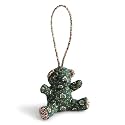 Vera Bradley Premium Cotton Bitty Bear Bag Charm