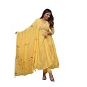 Premium Cotton Embroidered Anarkali Suit Set for