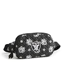Vera Bradley Premium Cotton Large Travel Duffel Bag, Royal Blue/Red Bandana