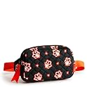 Vera Bradley Premium Cotton Large Travel Duffel Bag, Royal Blue/Red Bandana