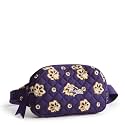 Vera Bradley Premium Cotton Large Travel Duffel Bag, Royal Blue/Red Bandana