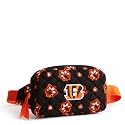 Vera Bradley Premium Cotton Large Travel Duffel Bag, Royal Blue/Red Bandana