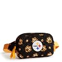 Vera Bradley Premium Cotton Large Travel Duffel Bag, Royal Blue/Red Bandana