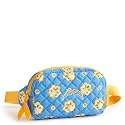 Vera Bradley Premium Cotton Large Travel Duffel Bag, Royal Blue/Red Bandana