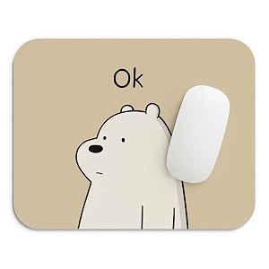 Premium Cute Bear Mouse Pad - Stylish