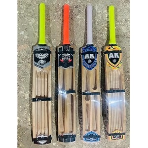 kashmiri popular willow band scoop bat for hard and soft tennis ball double blade full size