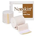 Premium Elastic Bandage Wrap (2” Wide, 2 Pack) - Nexskin Latex Free Athletic/Medical Compression Bandages Hook &amp; Loop Fasteners at Both Ends - Lifetime Washable &amp; Reusable Bandages