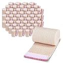 Premium Elastic Bandage Wrap (3” Wide, 50 Pack) - Nexskin Latex Free Athletic/Medical Compression Bandages Hook & Loop Fasteners at Both Ends - Lifetime Washable & Reusable Bandages