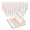 Premium Elastic Bandage Wrap (6” Wide, 25 Pack) - Nexskin Latex Free Athletic/Medical Compression Bandages Hook & Loop Fasteners at Both Ends - Lifetime Washable & Reusable Bandages