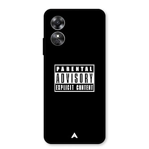 Premium Explicit Case for Oppo A17 Soft-Touch