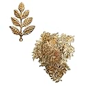 Premium Golden Metal Charms Filigree Connectors for