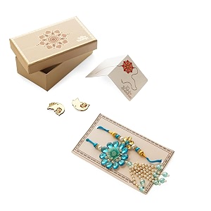 Premium Handmade Designer Rakhi Set for Brother