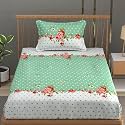Premium Heavy Cotton Elastic Fitted Bedsheets with