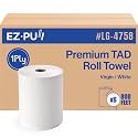 Premium High Capacity 10" TAD Hardwound Paper Hand Towel Roll for Commercial/Washroom/Office, 800ft x 6 rolls