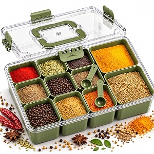 Premium Masala Box with 11 Containers
