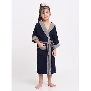 premium melodious unisex hooded children39s bathrobe