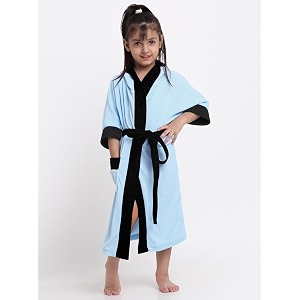 premium melodious unisex hooded children39s bathrobe
