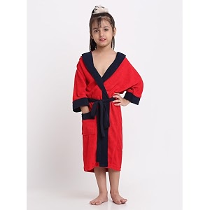 premium melodious unisex hooded children39s bathrobe