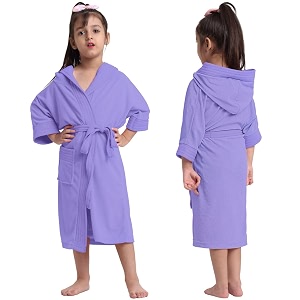 premium melodious unisex hooded children39s bathrobe