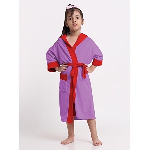 premium melodious unisex hooded children39s bathrobe