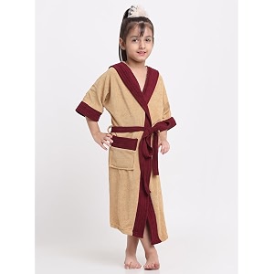 premium melodious unisex hooded children39s bathrobe