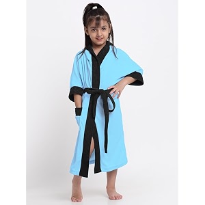 premium melodious unisex hooded children39s bathrobe