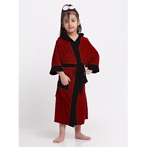 premium melodious unisex hooded children39s bathrobe