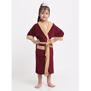 premium melodious unisex hooded children39s bathrobe